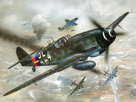 Misserschmitt Bf 109 G-10 - Plastic Modelling Kit By Revell