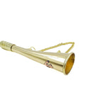 Small brass Army Bugle with chain MIW135