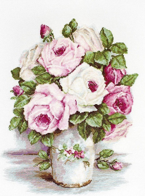 Mixed Roses SB2329 - Cross Stitch Kit