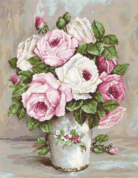 Mixed Roses SB574 - Cross Stitch Kit