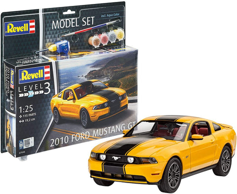 Model Set 2010 Ford Mustang - Plastic Modelling Kit By Revell