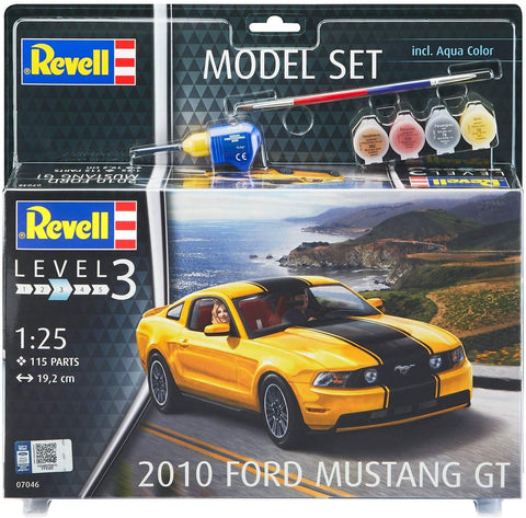 Model Set 2010 Ford Mustang - Plastic Modelling Kit By Revell