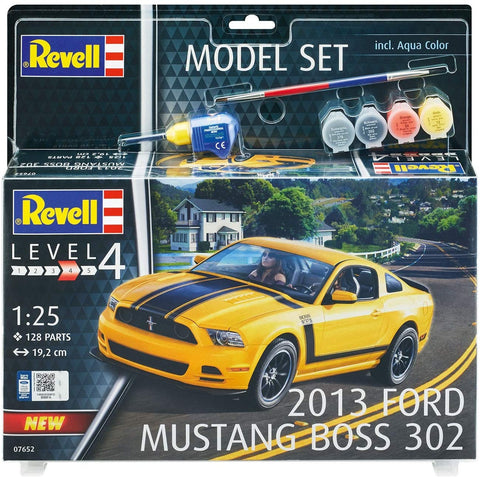 Model Set 2013 Ford Mustang Boss - Plastic Modelling Kit By Revell