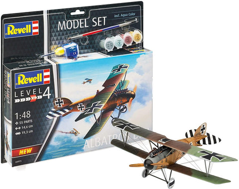 Model Set Albartos DIII - Plastic Modelling Kit By Revell