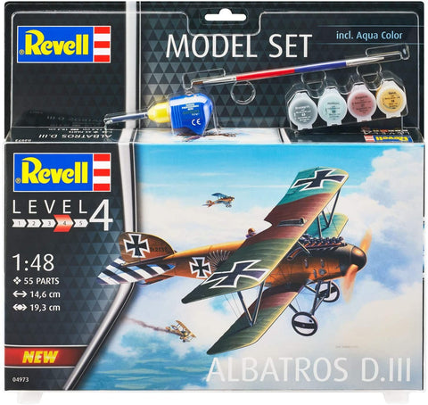 Model Set Albartos DIII - Plastic Modelling Kit By Revell