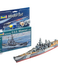 Model Set Battleship U.S.S. - Plastic Modelling Kit By Revell