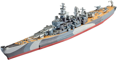 Model Set Battleship U.S.S. - Plastic Modelling Kit By Revell