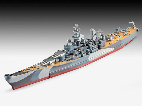 Model Set Battleship U.S.S. - Plastic Modelling Kit By Revell