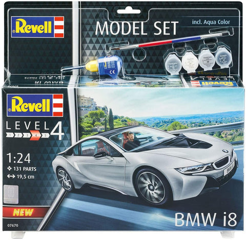 Model Set BMW i8 - Plastic Modelling Kit By Revell