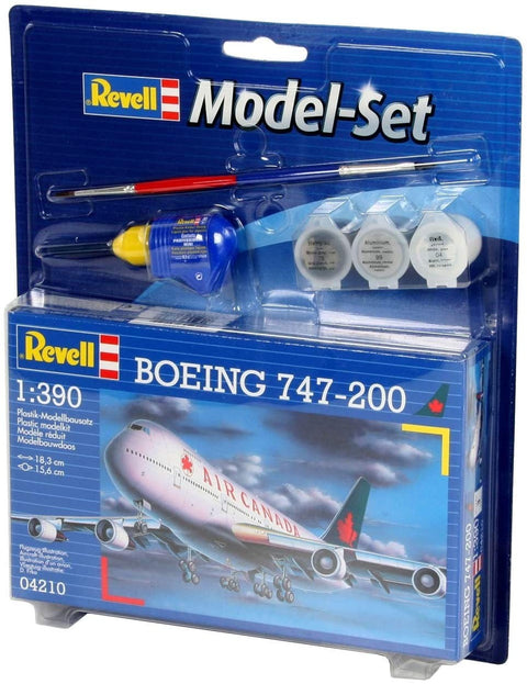 Model Set Boeing 747-200 - Plastic Modelling Kit By Revell II