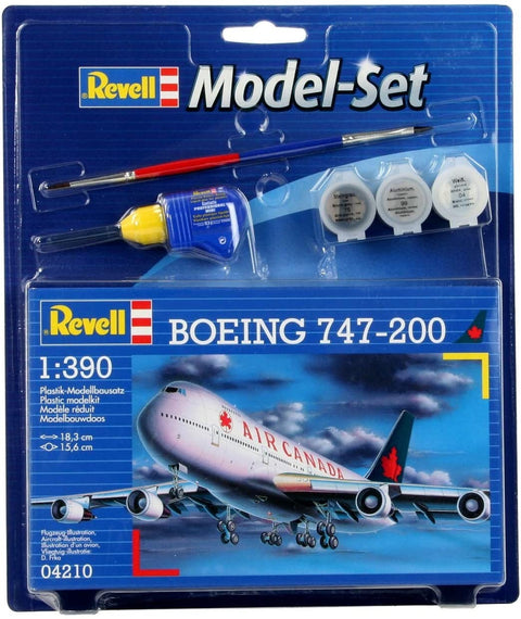 Model Set Boeing 747-200 - Plastic Modelling Kit By Revell II