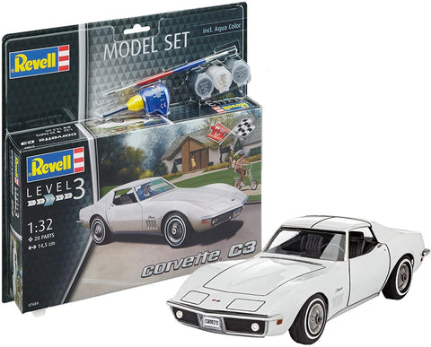 Model Set Corvette C3 - Plastic Modelling Kit By Revell