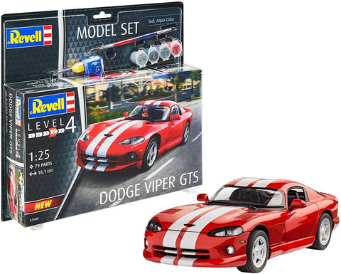 Model Set Dodge Viper GTS - Plastic Modelling Kit By Revell