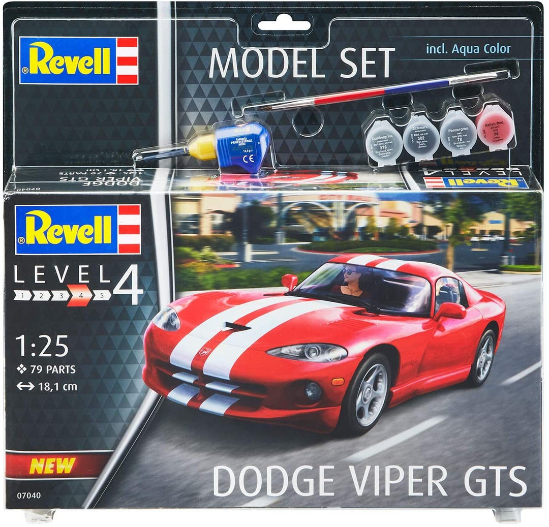 Model Set Dodge Viper GTS - Plastic Modelling Kit By Revell – Hobby.lt 🇬🇧