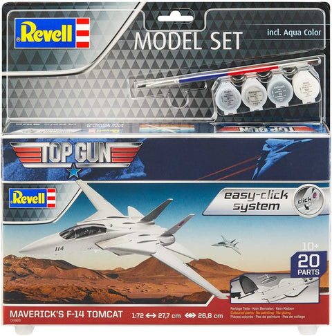 Model Set F-14 Tomcat "Top Gun" - Plastic Modelling Kit By Revell