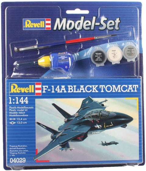 Model Set F - 14A Black Tomcat - Plastic Modelling Kit By Revell