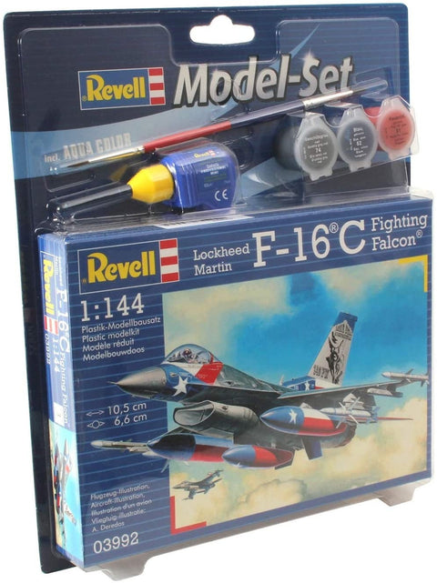 Model Set F-16C USAF - Plastic Modelling Kit By Revell