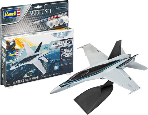 Model Set F/A-18 Hornet "Top Gun" - Plastic Modelling Kit By Revell