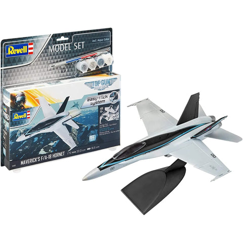 Model Set F/A-18 Hornet Top Gun - Plastic Modelling Kit By Revell