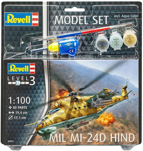 Model Set MIL MI - 24D Hind - Plastic Modelling Kit By Revell