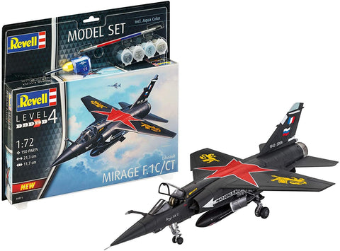 Model Set Mirage F-1C - Plastic Modelling Kit By Revell