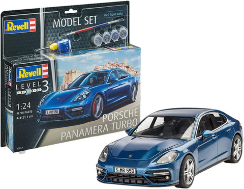 Model Set Porsche Panamera T - Plastic Modelling Kit By Revell