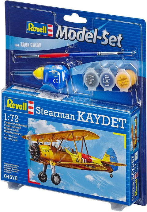 Model Set Stearman Kaydet - Plastic Modelling Kit By Revell