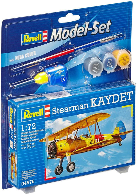 Model Set Stearman Kaydet - Plastic Modelling Kit By Revell