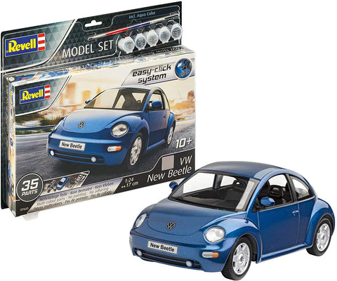 Model Set VW New Beetle - Plastic Modelling Kit By Revell