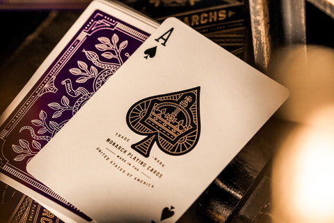 Theory11 Monarchs cards (purple)