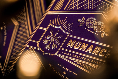 Theory11 Monarchs cards (purple)