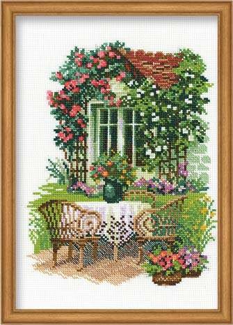 Morning in the Country - Cross Stitch Kit from RIOLIS Ref. no.:1003