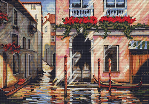 Morning in Venice SB260 - Cross Stitch Kit by Luca-s