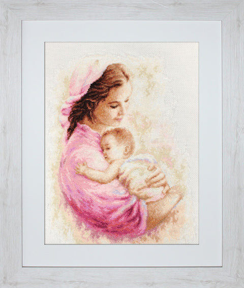 Mother and Child SG536 - Cross Stitch Kit by Luca-s