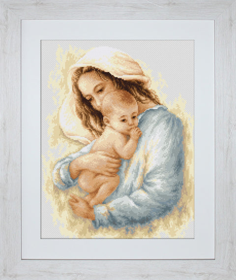 Mother and Child SG537 - Cross Stitch Kit by Luca-s