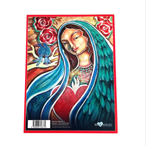 Mother Mary oracle journal Blue Angel