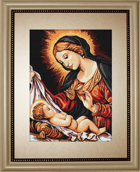 Mother of God SG325 - Cross Stitch Kit by Luca-s