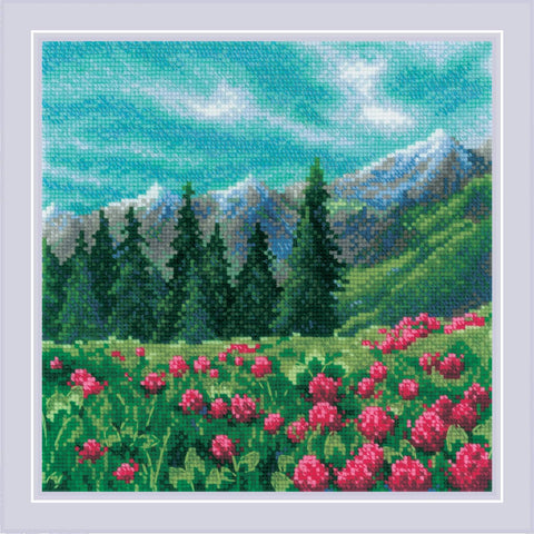 Mountain Clover. Cross Stitch kit by RIOLIS Ref. no.: 2131