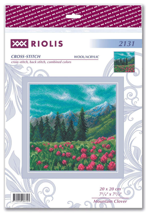 Mountain Clover. Cross Stitch kit by RIOLIS Ref. no.: 2131