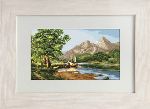 Mountain lake SG502 - Cross Stitch Kit by Luca-s