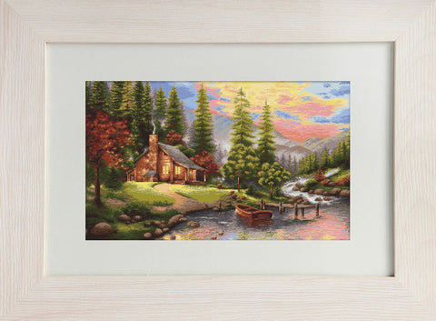 Mountain Landscape SG451 - Cross Stitch Kit by Luca-s