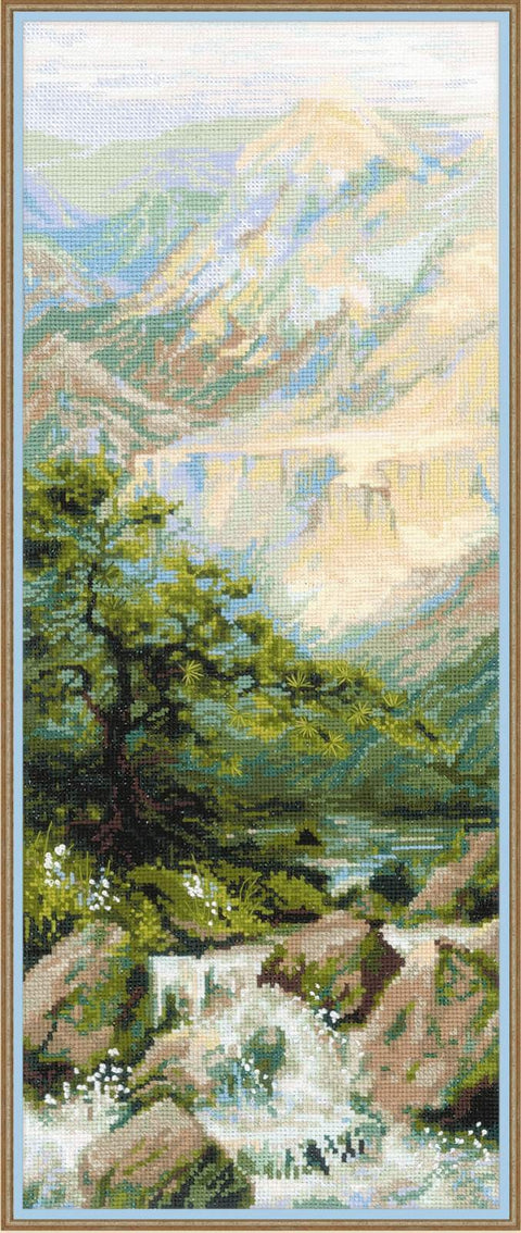 Mountain River - Cross Stitch Kit from RIOLIS Ref. no.:1543