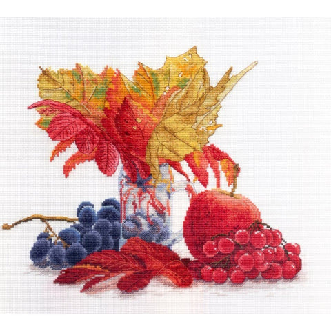 Autumn Colors SNV-603 cross stitch kit by MP Studio