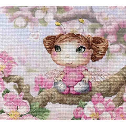 Yoga Fairy SRK-485 cross stitch kit by MP Studio