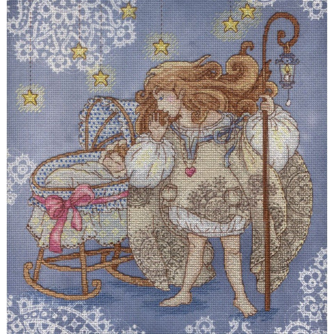Protecting Babies Dream SRK-513 cross stitch kit by MP Studio