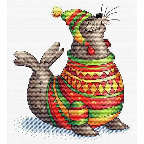 Cross Stitch Kit Seal SM-233