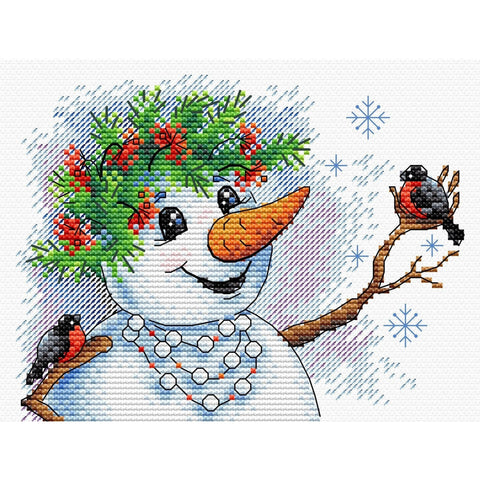 Cross Stitch Kit Snow Story SM-354