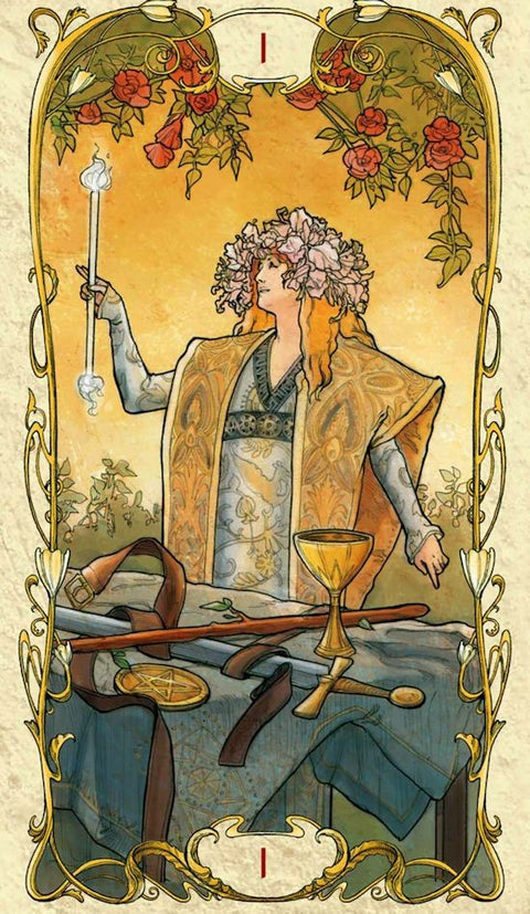 Mucha Tarot cards Lo Scarabeo