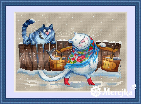 My Darling! SK30 cross stitch kit by Merejka