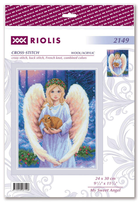 My Sweet Angel. Cross Stitch kit by RIOLIS Ref. no.: 2149